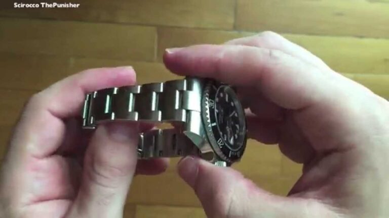 How To Adjust Rolex Bracelet?