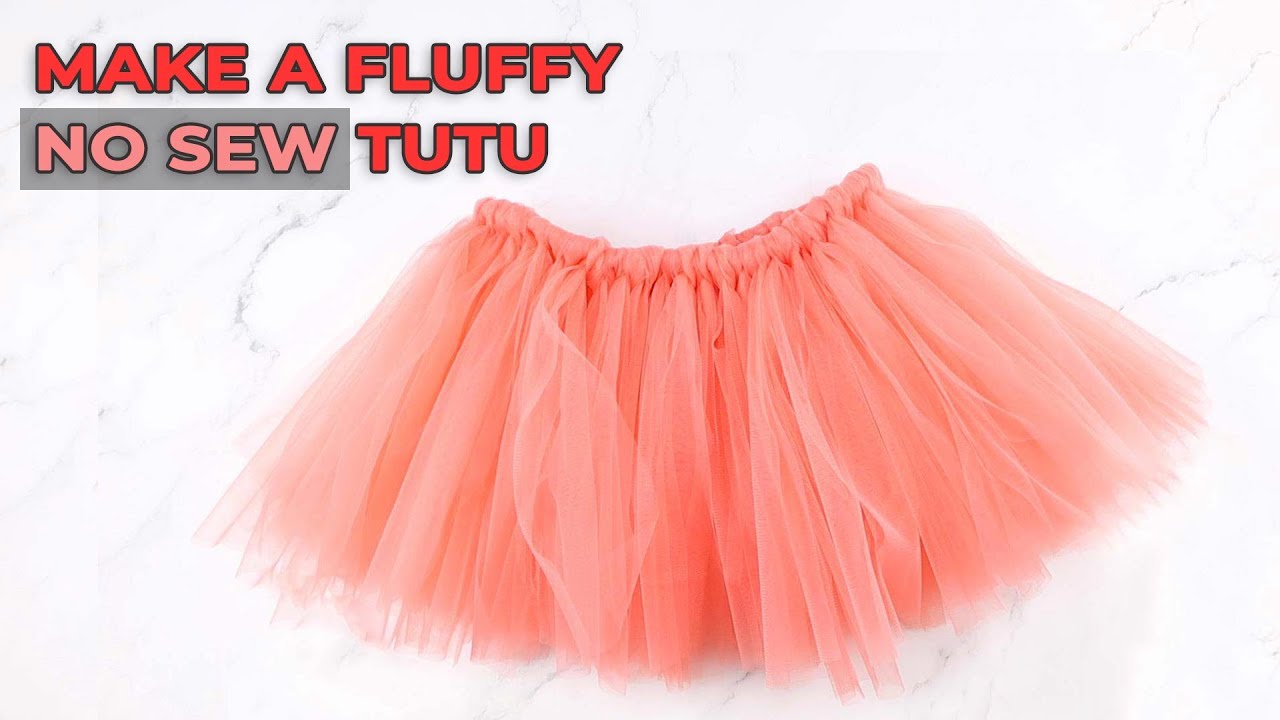 How to Make No Sew Tutu Skirt?