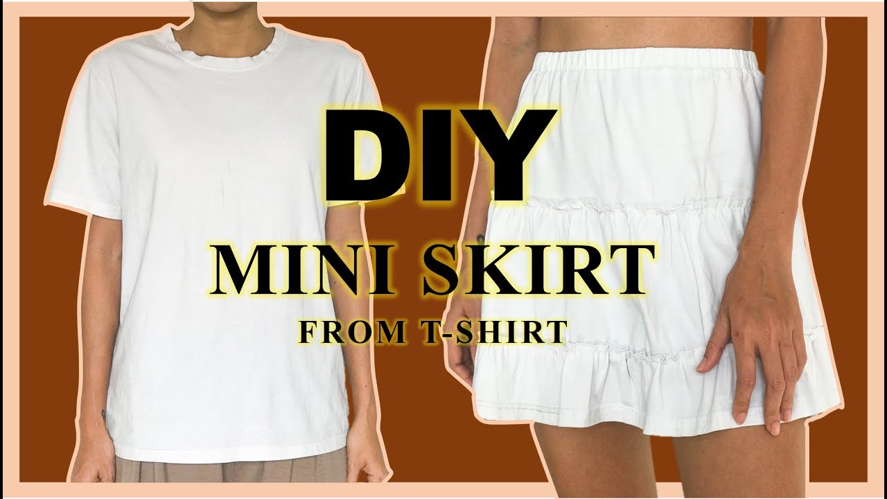 How to Make a Skirt Out of a Shirt?