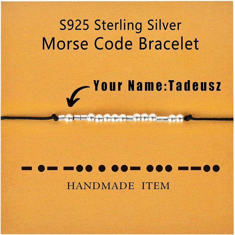 Secrets In Silver: Decoding The Morse Code Bracelet