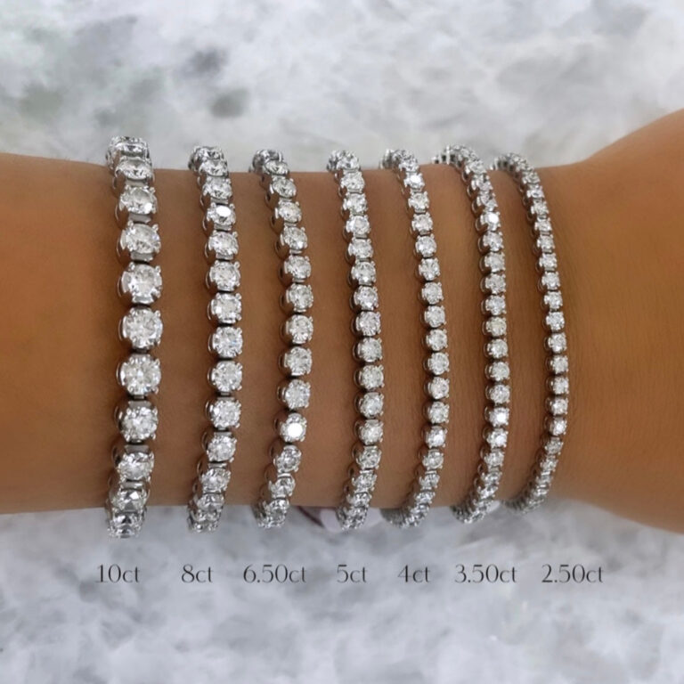 How Many Carats Should A Tennis Bracelet Be?