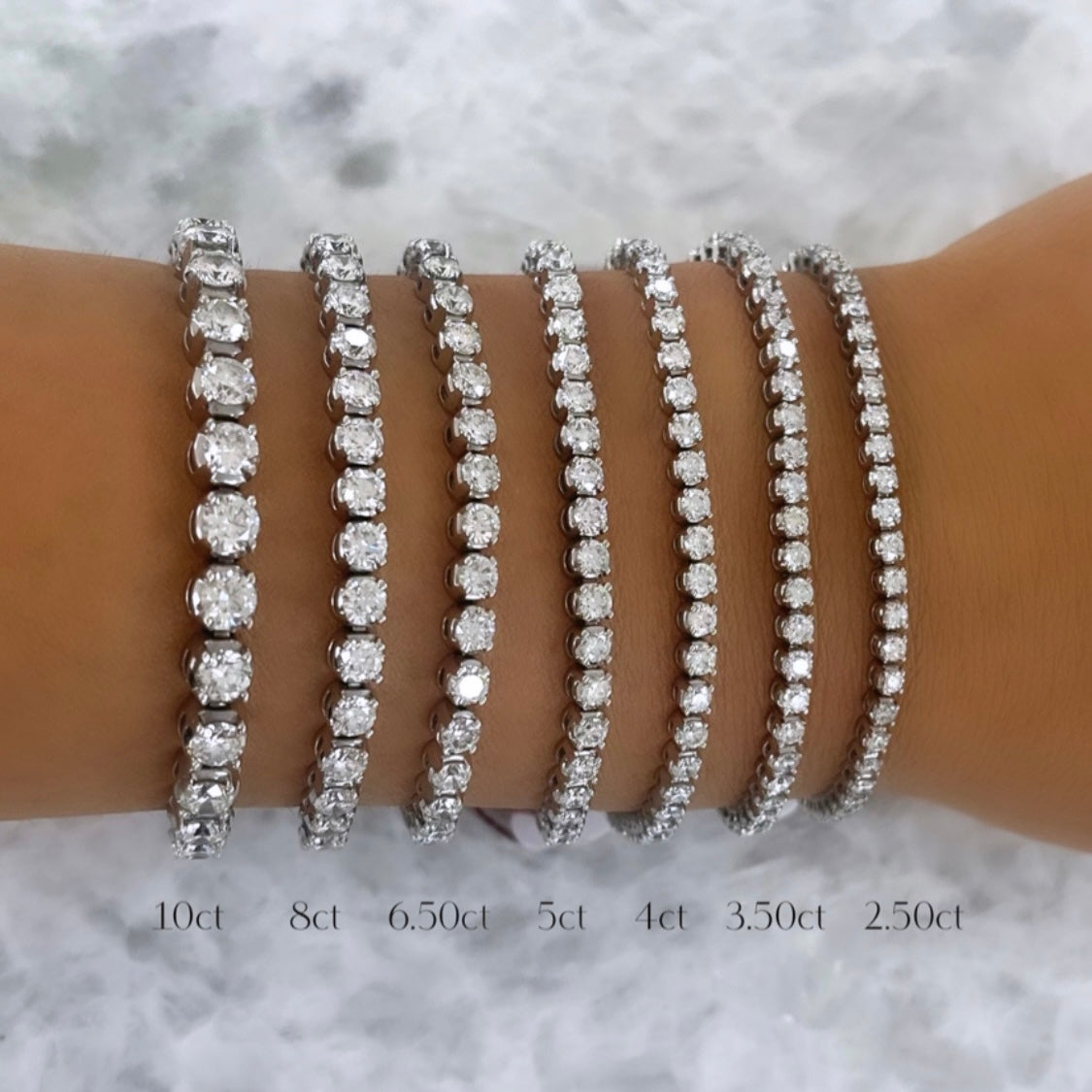 How Many Carats Should a Tennis Bracelet Be?